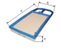Купить запчасть GoodWill - AG711 Фильтр воздушный VW, Seat, Scoda