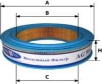 Купить запчасть GoodWill - AG914 Фильтр воздушный ГАЗ карбюратор (круглый Фильтр)