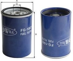 Купить запчасть GOODWILL - FG1067 Фильтр топливный HCV HYUNDAI County, HD 65/78