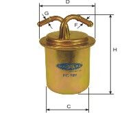 Купить запчасть GOODWILL - FG509 Фильтр топливный Subaru