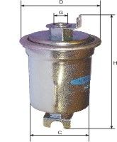 Купить запчасть GoodWill - FG512 Фильтр топливный Hyundai,Mitsubishi, Suziki, Toyota