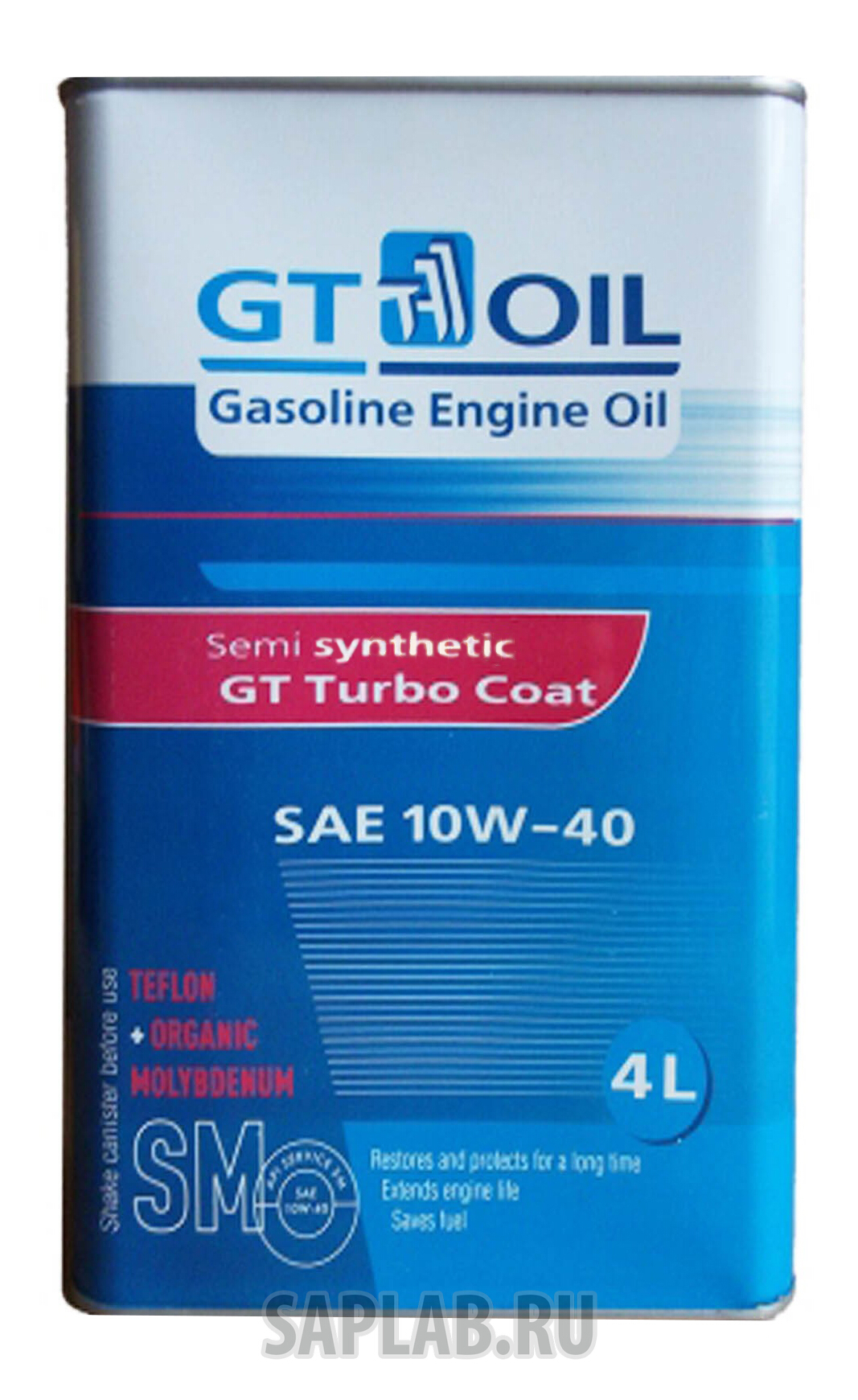 Купить запчасть GT OIL - 8809059407462 GT Turbo Coat SAE 10W-40 SM (4л)