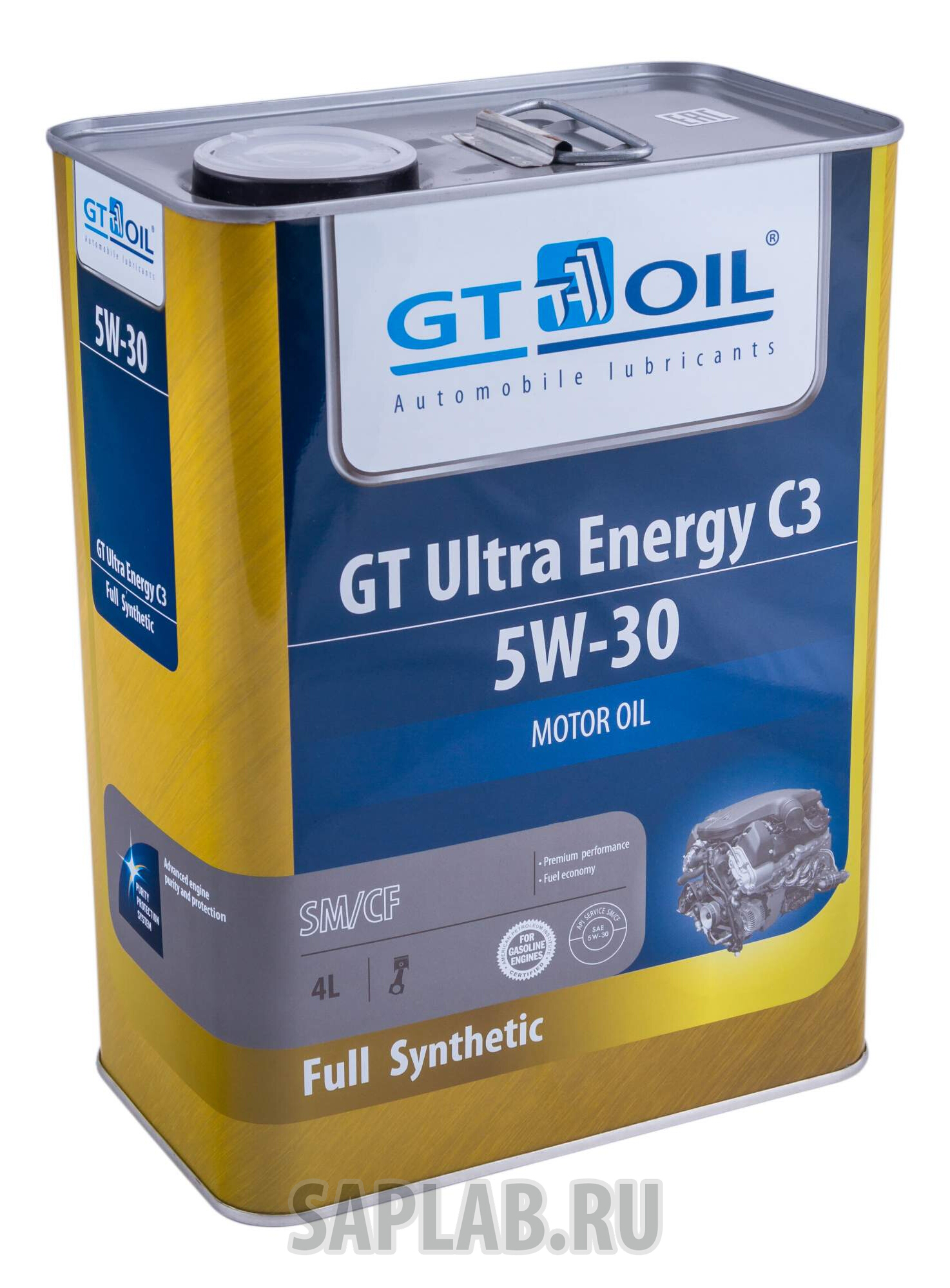 Купить запчасть GT OIL - 8809059407936 GT Ultra Energy C3 SAE 5W-30 (4л)