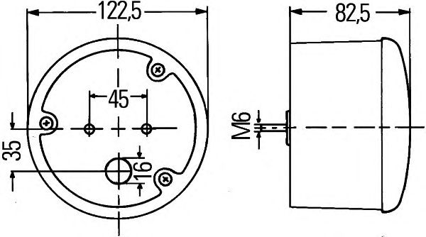 Купить запчасть HELLA - 2SB964169-537 Фонарь 2SB964169-537