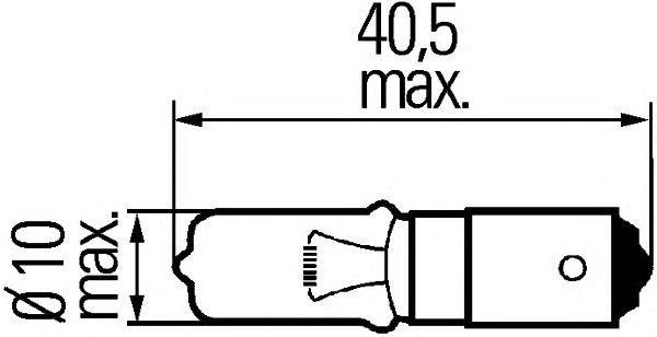 Купить запчасть HELLA - 8GH008417-001 Лампа H21W 12V BAY9s 8GH008417-001