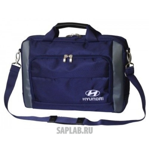 Купить запчасть HYUNDAI - R8480AC005H Портфель Hyundai Massanger Bag, Blue, артикул R8480AC005H