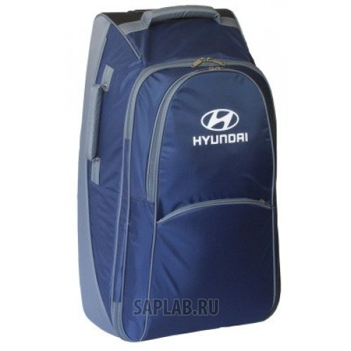 Купить запчасть HYUNDAI - R8480AC008H Сумка на колесиках Hyundai Wheeled Bag, Blue, артикул R8480AC008H