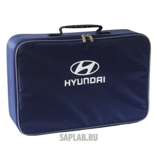 Купить запчасть HYUNDAI - R8480AC010H Сумка для автопринадлежностей Hyundai Auto Accessories Case, Blue, артикул R8480AC010H