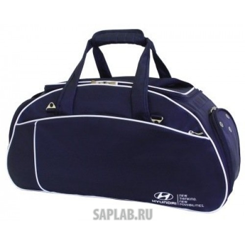 Купить запчасть HYUNDAI - R8480AC300H Спортивная сумка Hyundai Sports Bag 2, Blue, артикул R8480AC300H