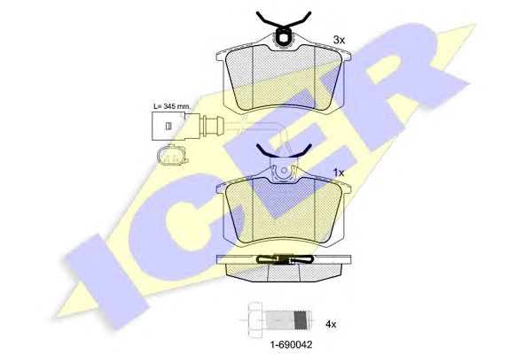 Купить запчасть ICER - 181387203 