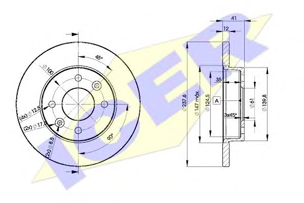 Купить запчасть ICER - 78BD47052 
