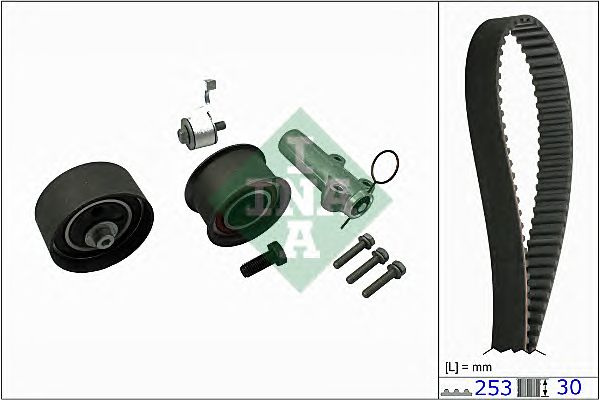 Купить запчасть INA - 530017910 Комплект ГРМ AUDI A6 (C5) 2.4-2.8 530017910