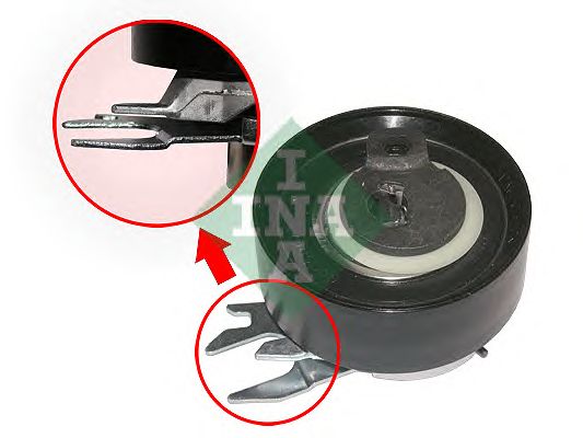 Купить запчасть INA - 531025230 Ролик натяжной ремня ГРМ Skoda, Seat, VW Lupo