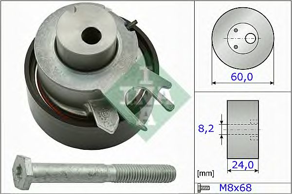 Купить запчасть INA - 531031710 Ролик натяжной ГРМ SKODA FABIA, OCTAVA (1Z) 1.4 531031710