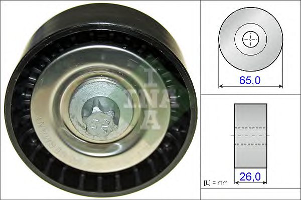 Купить запчасть INA - 532057010 Ролик обводной MERCEDES SPRINTER (906) 532057010