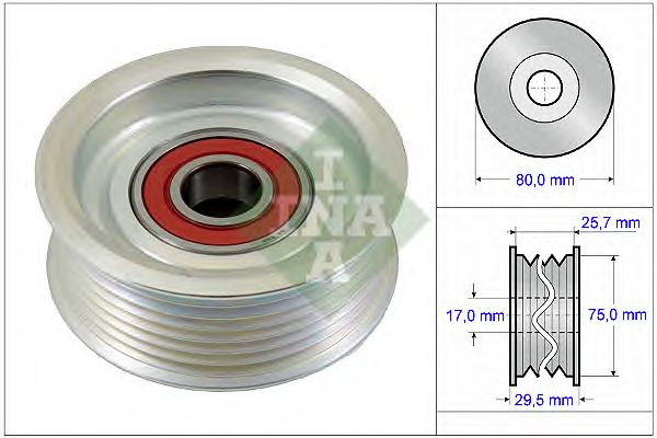 Купить запчасть INA - 532058710 Ролик обводной HONDA ACCORD VII 532058710