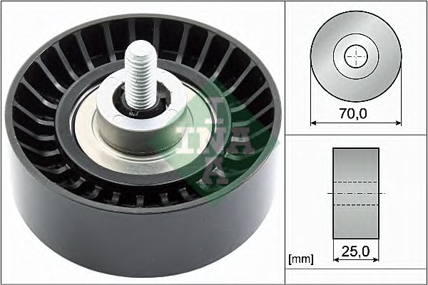 Купить запчасть INA - 532065510 Ролик обводной VOLVO S60 II, S80 II 532065510