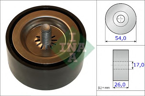Купить запчасть INA - 532067210 Ролик обводной MERCEDES SPRINTER (906) 532067210