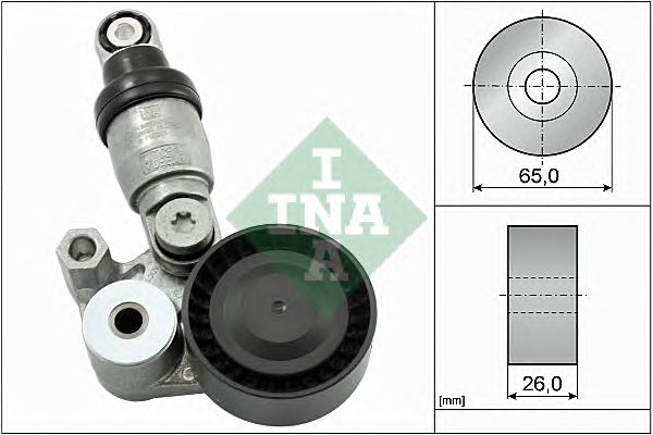 Купить запчасть INA - 533012910 Натяжитель ремня MAZDA 6 (GJ) 2.0/2.5 533012910