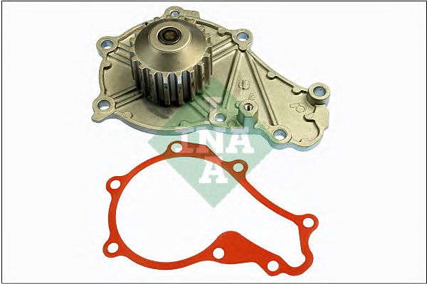 Купить запчасть INA - 538003710 Насос водяной CITROEN BERLINGO II 1.6HDi, FORD FOCUS II 1.6TDCi 538003710
