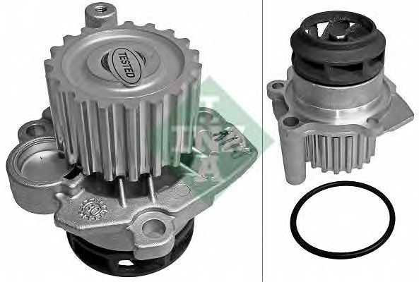 Купить запчасть INA - 538005410 Насос водяной VW CADDY III, GOLF V, TRANSPORTER V, PASSAT (3C) 1.9TDI 538005410
