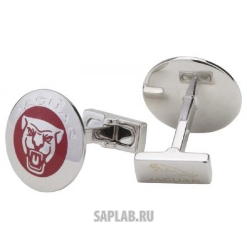 Купить запчасть JAGUAR - JACL275RDA Запонки Jaguar Growler Graphic Cufflinks - Red, артикул JACL275RDA