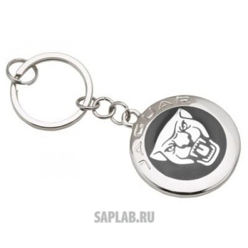 Купить запчасть JAGUAR - JAKR274BKA Брелок Jaguar Growler Keyring, Black, артикул JAKR274BKA