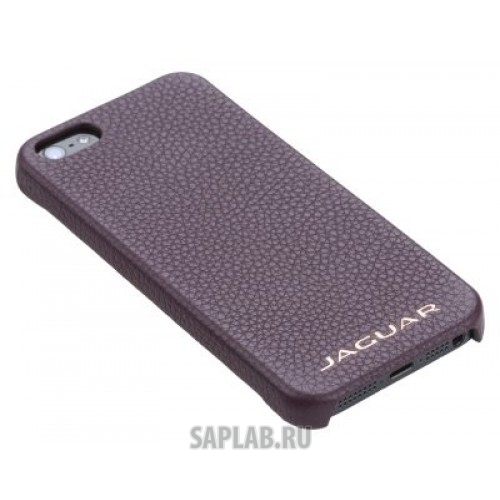 Купить запчасть JAGUAR - JAPH260PLA Кожаная крышка для iPhone 5 Jaguar Leather Case, Bordeaux, артикул JAPH260PLA