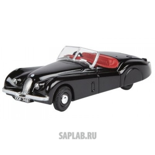 Купить запчасть JAGUAR - JBDC564BKA Модель автомобиля Jaguar XK120, Scale Model 1:76, Black, артикул JBDC564BKA