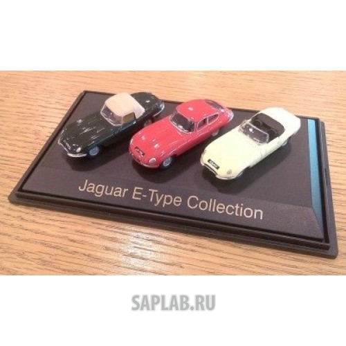 Купить запчасть JAGUAR - JBDC870NAZ Набор из трех моделей Jaguar E-Type Set, Scale Model 1:76, артикул JBDC870NAZ