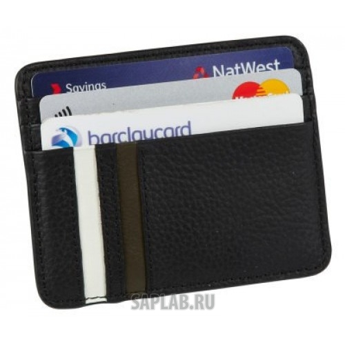 Купить запчасть JAGUAR - JBLG185BKA Кожаное портмоне для кредитных карт Jaguar Heritage Card Holder - Black, артикул JBLG185BKA