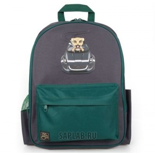 Купить запчасть JAGUAR - JDBC831GYA Детский рюкзак Jaguar Kids Backpack, Grey/Green, артикул JDBC831GYA