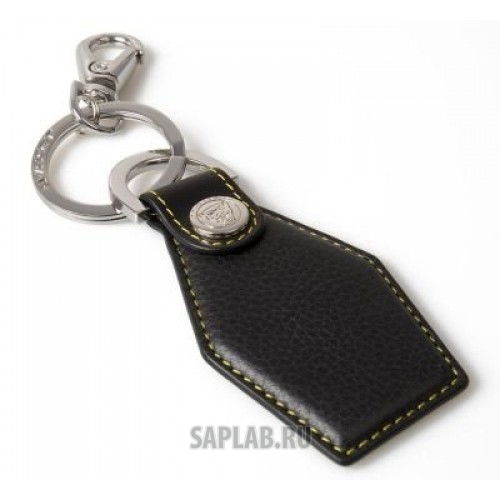 Купить запчасть JAGUAR - JDKR723BKA Кожаный брелок Jaguar Ultimate Keyring, Black