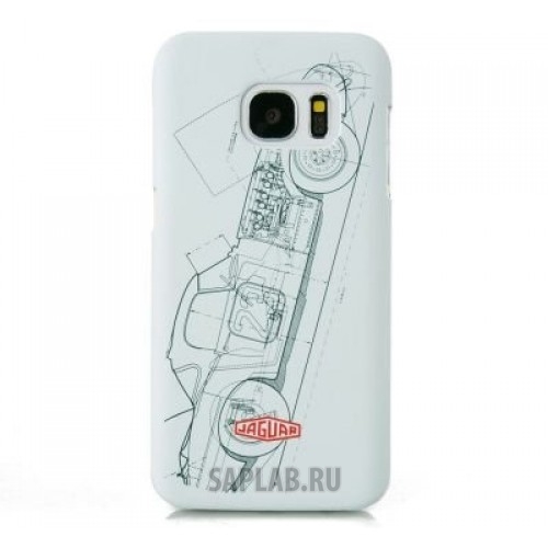 Купить запчасть JAGUAR - JDPH755WTA Крышка-чехол Jaguar Heritage E-Type для Samsung Galaxy S7