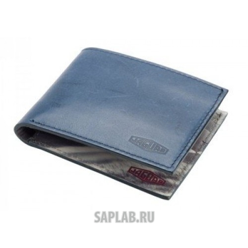 Купить запчасть JAGUAR - JDTYPEWALLET Мужской кожаный кошелек Jaguar Heritage 57 No.3 Leather Wallet - Blue