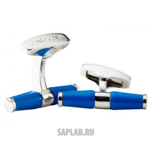 Купить запчасть JAGUAR - JJCLBARB Запонки Jaguar Bar Cufflinks Blue, артикул JJCLBARB