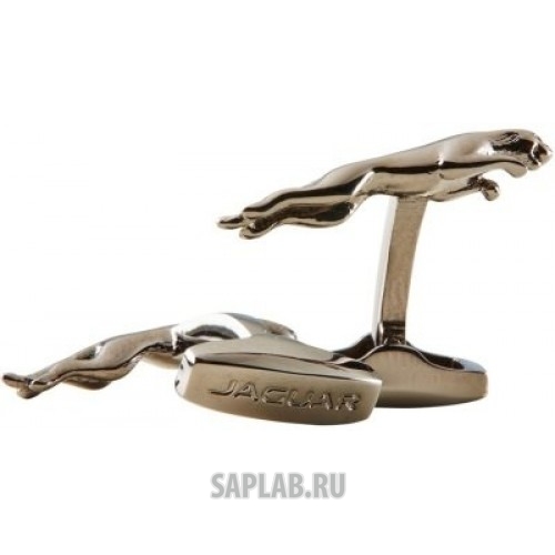 Купить запчасть JAGUAR - JJCLLEAPCGM Запонки Jaguar Leaper Cufflinks Gun Metal, артикул JJCLLEAPCGM