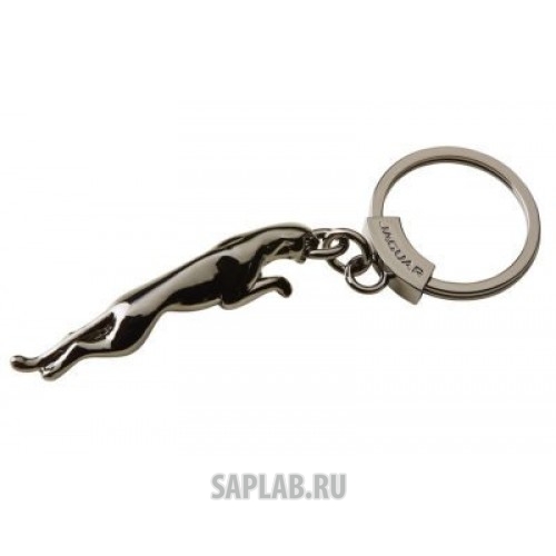 Купить запчасть JAGUAR - JJCLLEAPKGM Брелок Jaguar Leaper Keyring Gunmetal, артикул JJCLLEAPKGM