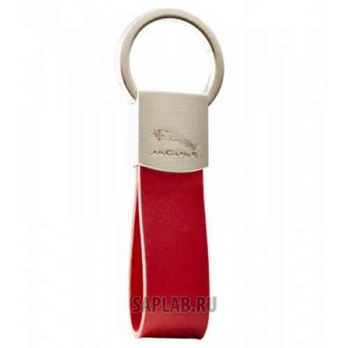 Купить запчасть JAGUAR - JKRALLKR Брелок Jaguar Leather Loop Keyring Red, артикул JKRALLKR