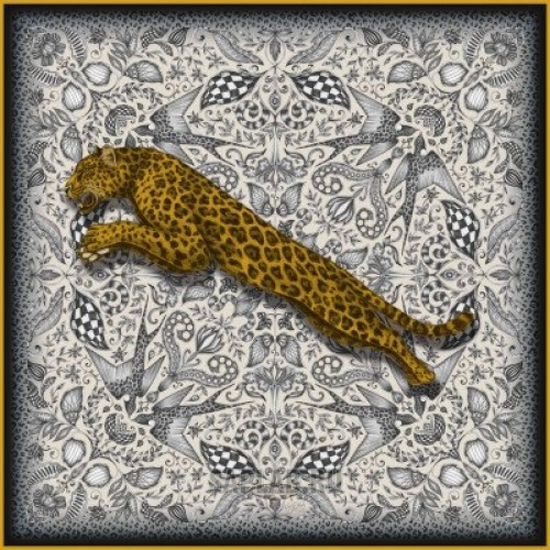 Купить запчасть JAGUAR - JSTSILKNG Женский шелковый шарф Jaguar Silk Scarf Nude Gold, артикул JSTSILKNG