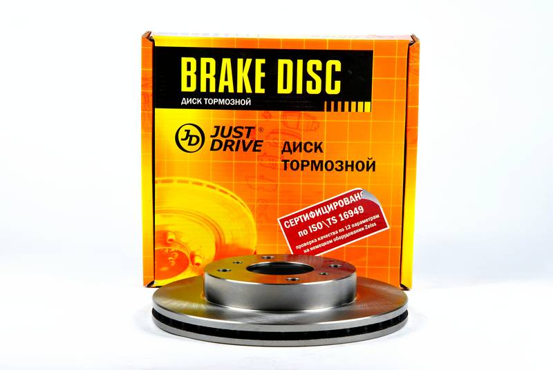 Купить запчасть JD - JBD0050 Диск тормозной передний DF2591 (257x22) 4 отв NI Almera II (N16E) 00-11, Primera (P10, P11, W10) 90-02