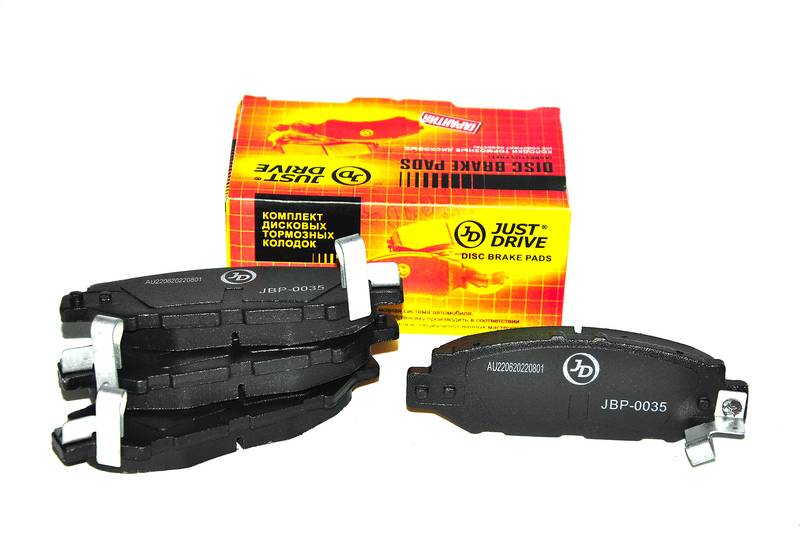 Купить запчасть JD - JBP0035 Колодки тормозные, задние D2125MH TO Mark 9#/10# -tou 95-01,Crown 15# 95-99/14# 93-,HiAceRegius 4# 97-02,Aristo 14# 93-97,Soarer 94-02,Celsior 1# 90-94,Granvia 95-05