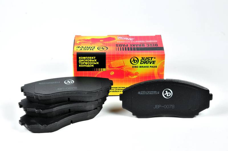 Купить запчасть JD - JBP0078 Колодки тормозные, передние D3099H MZ BongoBrawny/Delica SK# 99-,Friendee SG# 95-,MPV LV# 95-,TitanDash SY# 00-,E2000