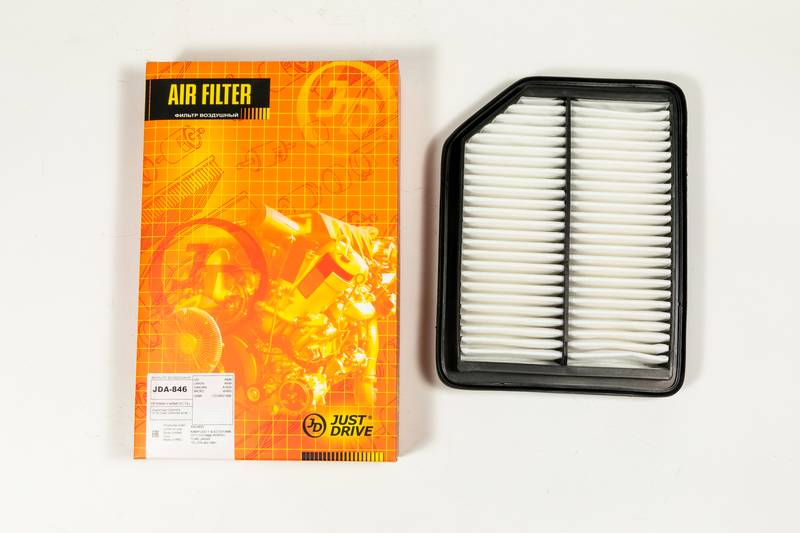 Купить запчасть JD - JDA846 Фильтр воздушный HO Inspire/Vigor G20A/25A 91-94,Saber G20A/25A 95-98