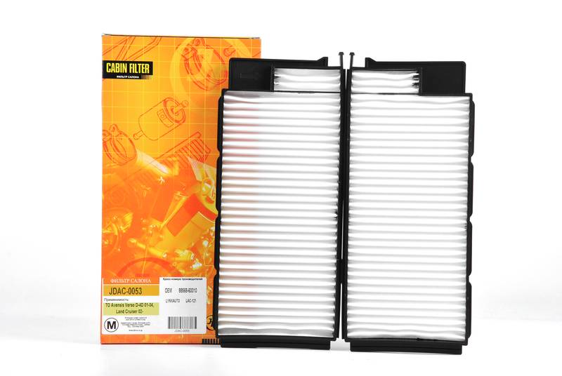 Купить запчасть JD - JDAC0053 Фильтр салона TO Avensis Verso D-4D 01-04, Land Cruiser 02-