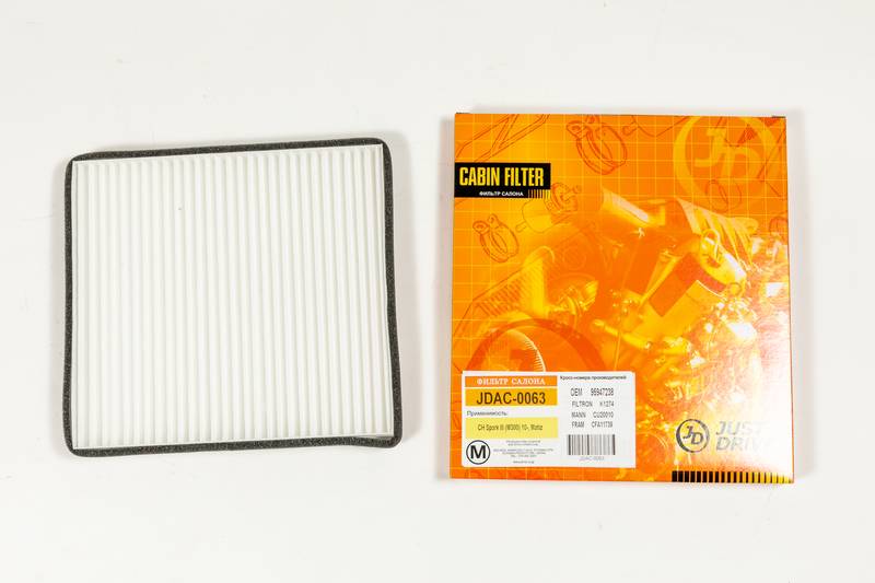 Купить запчасть JD - JDAC0063 Фильтр салона CH Spark III (M300) 10-, Matiz-;
