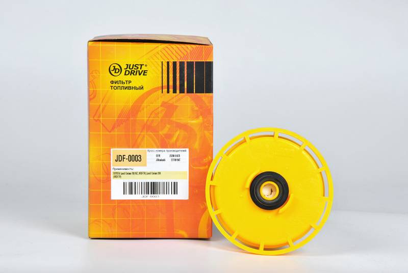 Купить запчасть JD - JDF0003 Фильтр топливный /F194 TO 1HZ, 1VDFTV - Land Cruiser (_J7#, _J20#)