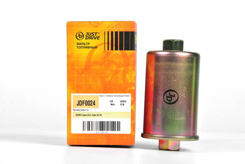 Купить запчасть JD - JDF0024 Фильтр топливный DW Espero (KLEJ), Nexia (KLETN);;;