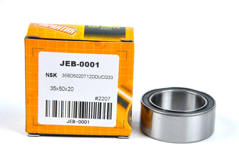 Купить запчасть JD - JEB0001 Подшипник закрытый(резина) (35/50/20) 35BD5020T12DDUCG21/33 a/c comressor;;HO B20B - CR-V