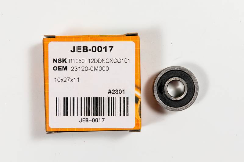 Купить запчасть JD - JEB0017 Подшипник закрытый(резина) (10/27/11) B10-50D NI VQ# - A32/A33 генератор задний